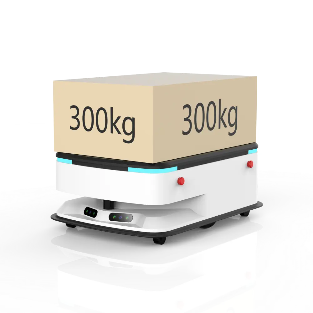 ATEAGO ROBOTIKS S6 ROS AI Robot Carrier 300 KG Payload AGV Logistics Chassis Transport Base Mobile Delivery