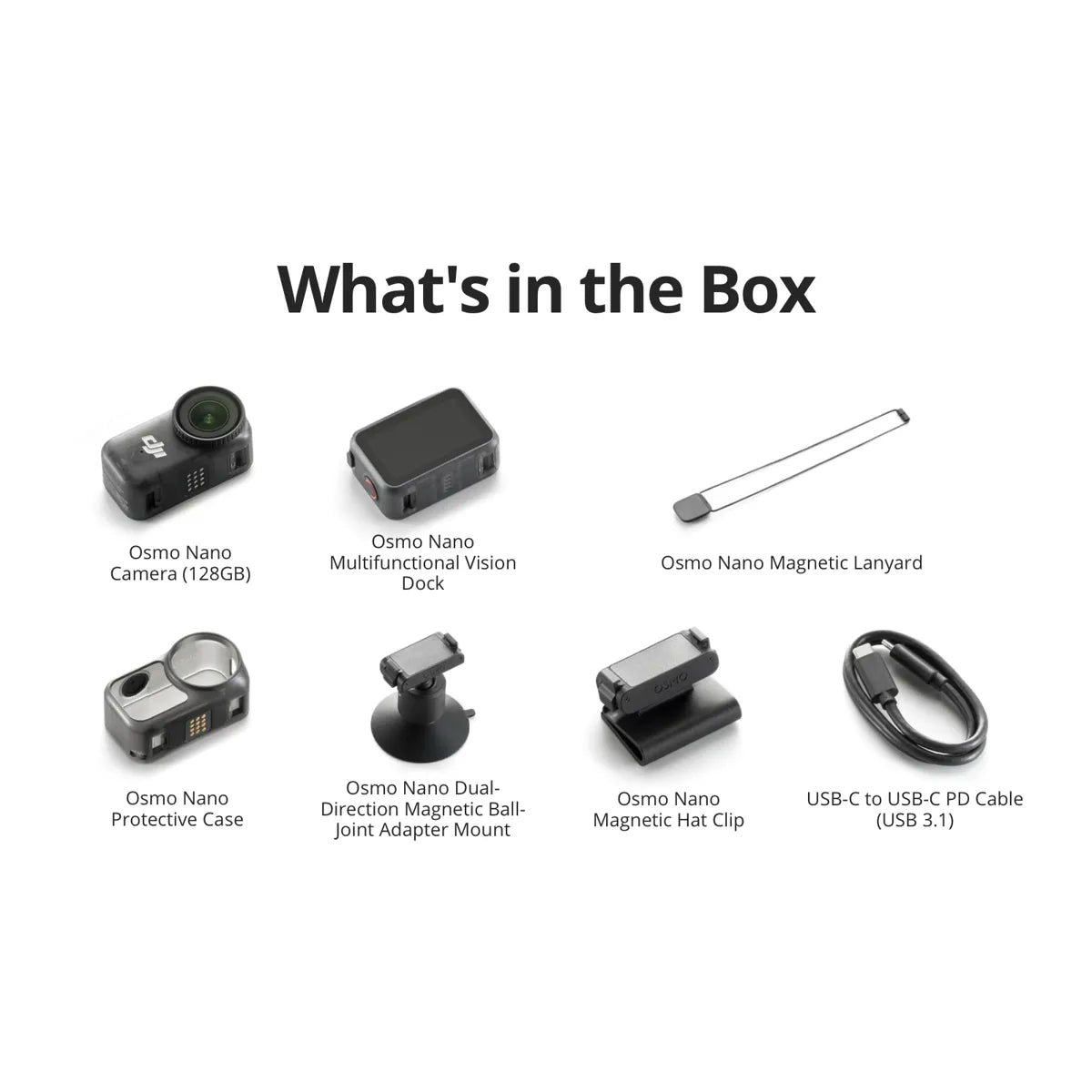 DJI Osmo Nano 128GB Action Camera Standard