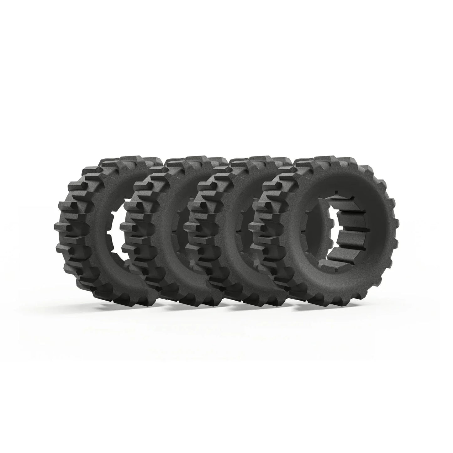 Mowrator Wide Wheels For 85% Slope 2 Pairs