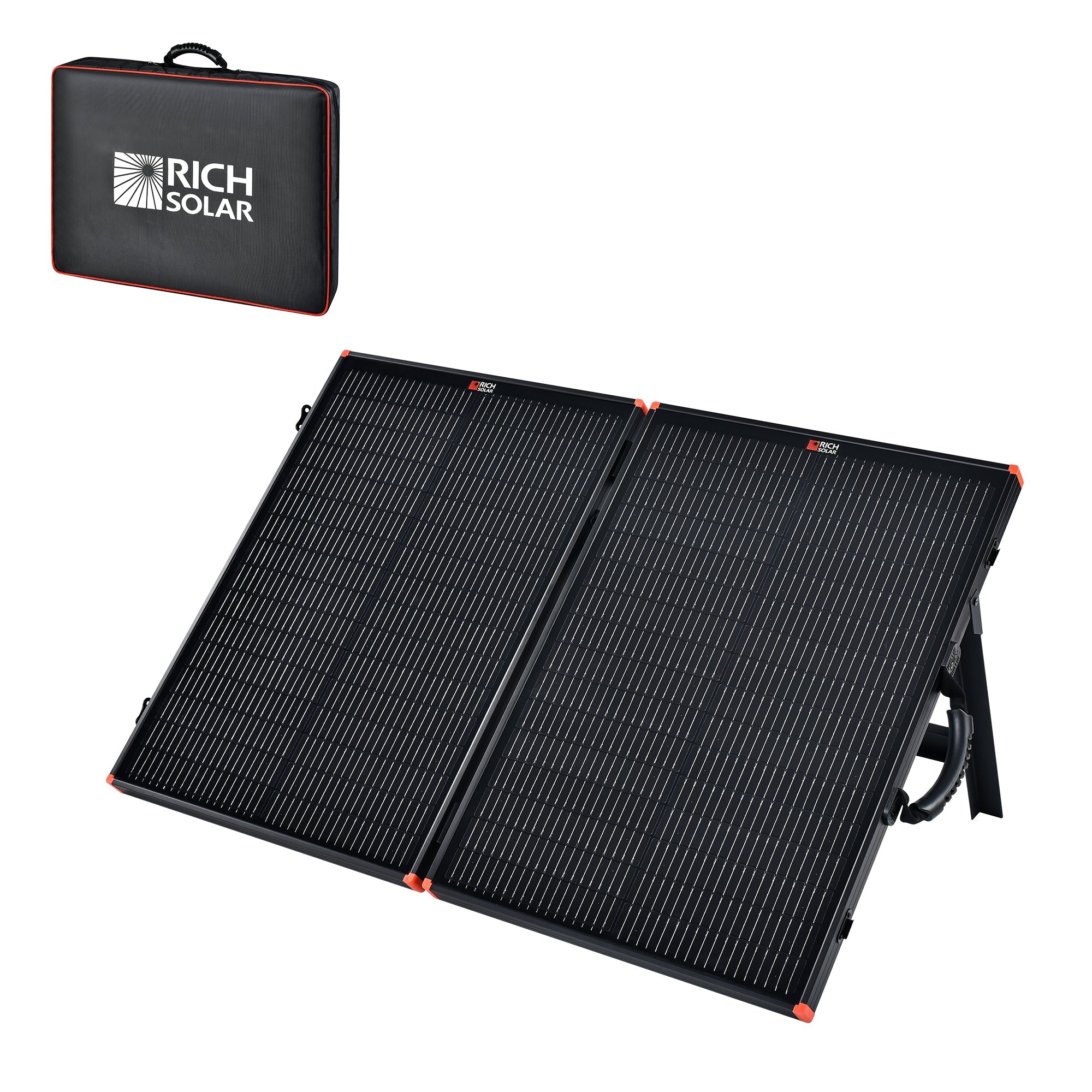 Rich Solar EcoFlow 100 Watt Portable Solar Panel For Generators And Vans