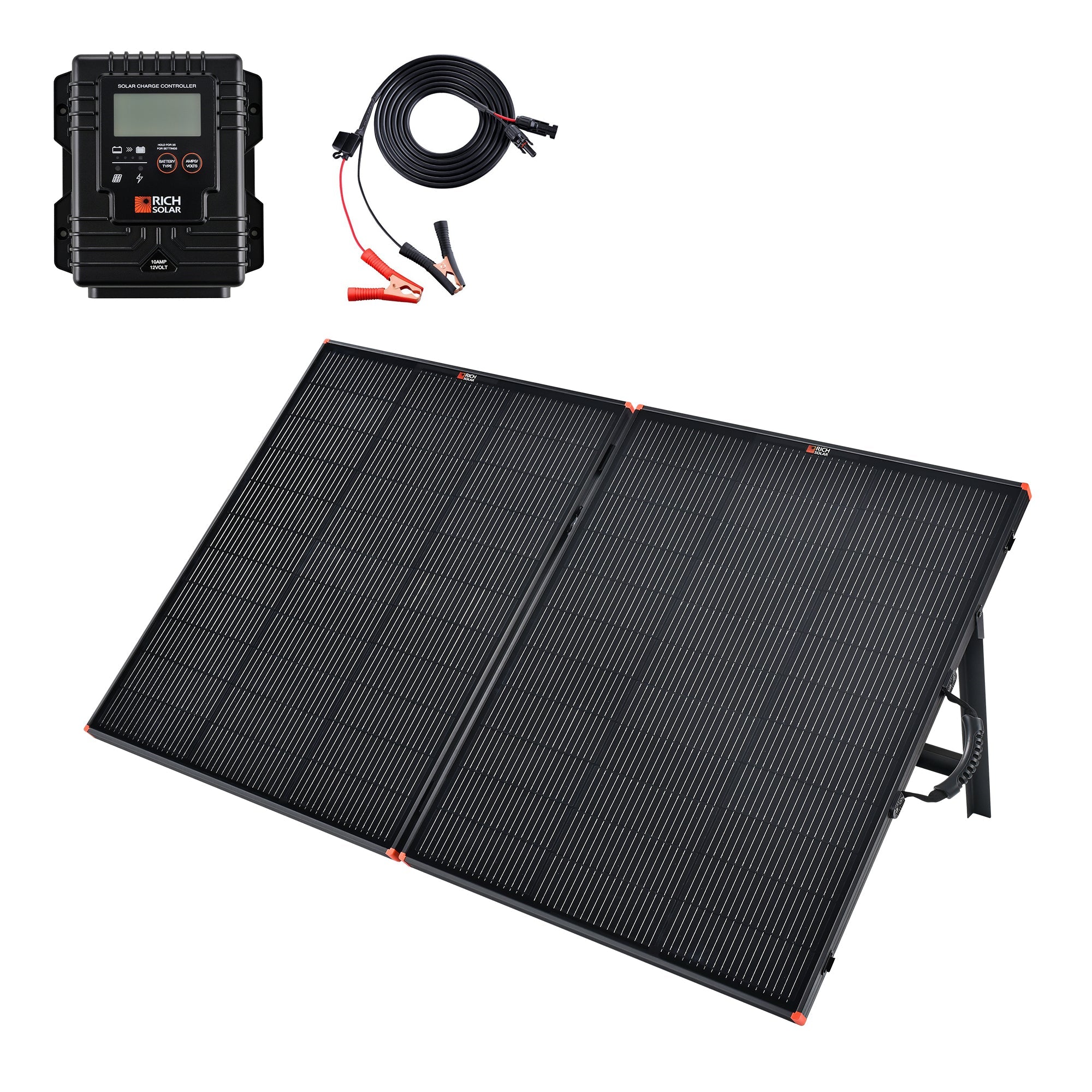 Rich Solar EcoFlow MEGA 200 Portable Solar Briefcase Fast Charging Kit