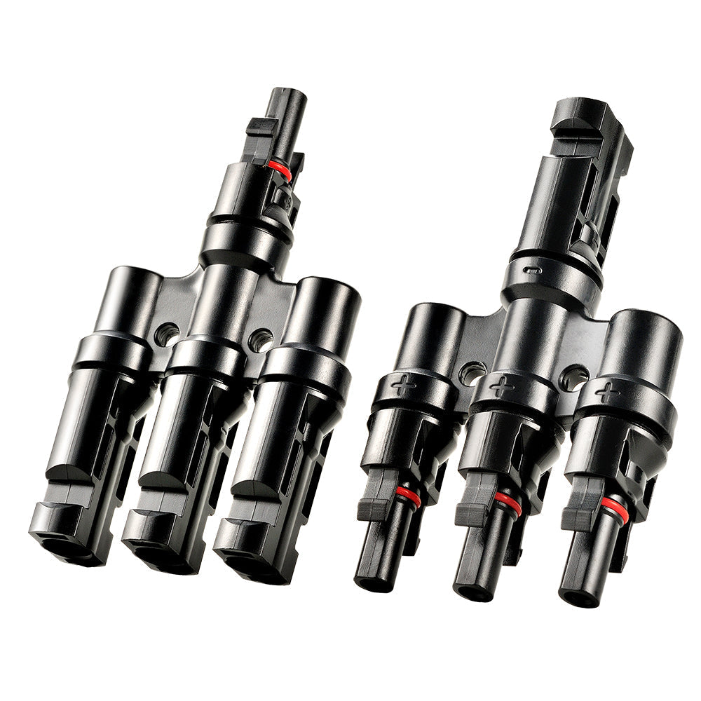 Rich Solar EcoWatt Y Branch 3-to-1 Solar Connector Weatherproof Easy Install