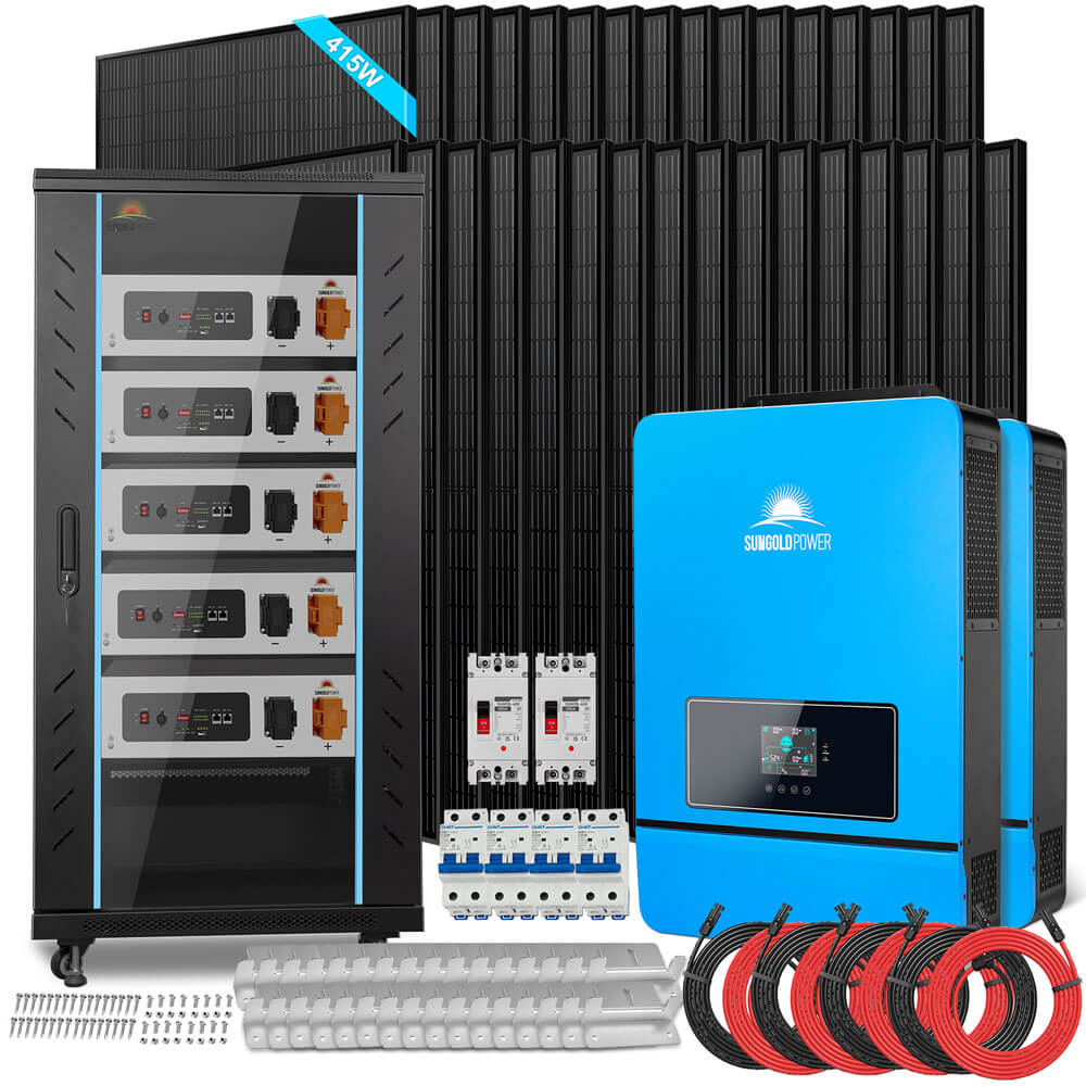 SunGoldPower Off Grid Solar Kit 16KW 48VDC SGR16K25E