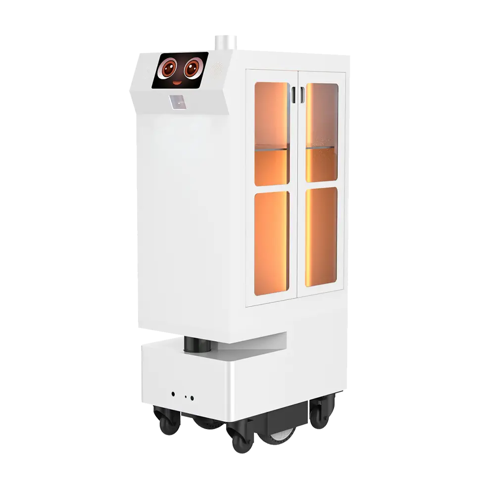 ATEAGO C1 ROS AI Robot AGV Self-Driving AMR Mobile Chassis Delivery Robot Porter For Indoor And Outdoor