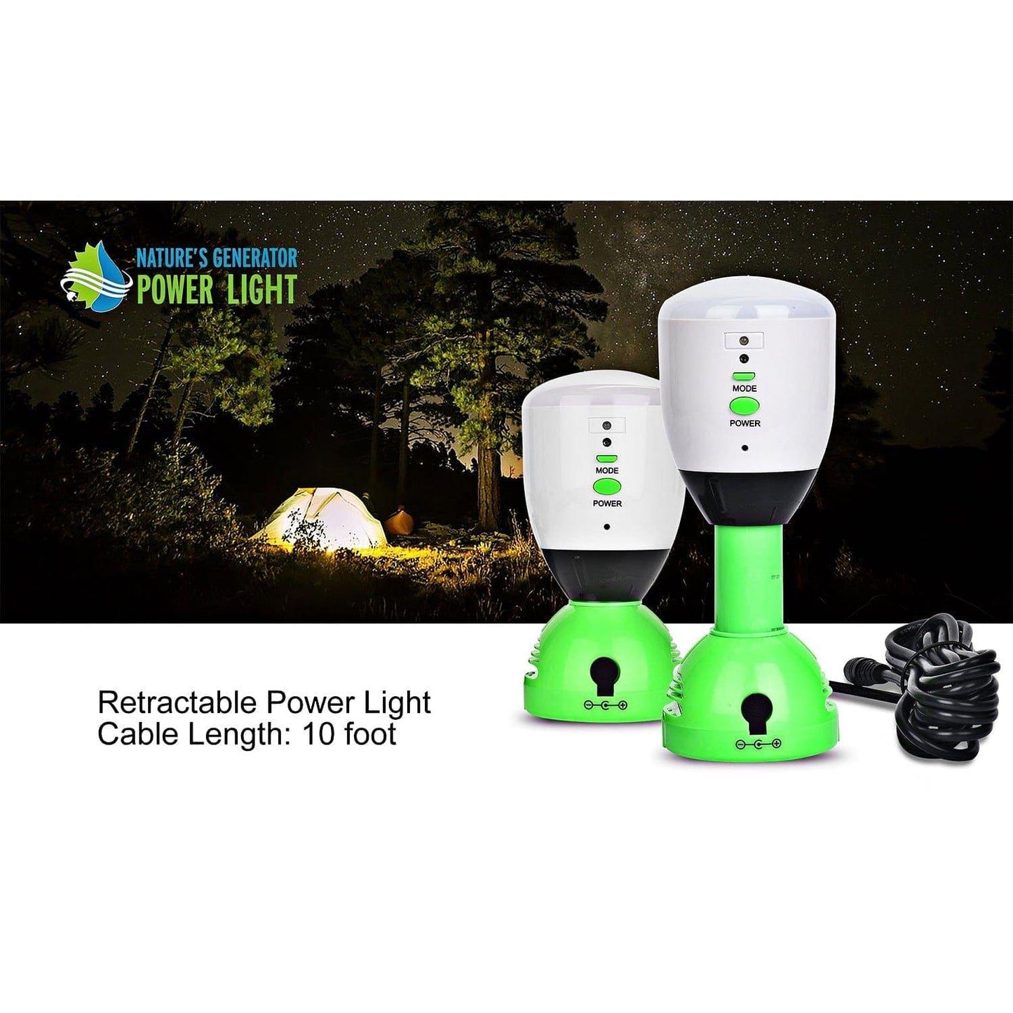 Natures Generator Power Light 4 Pack