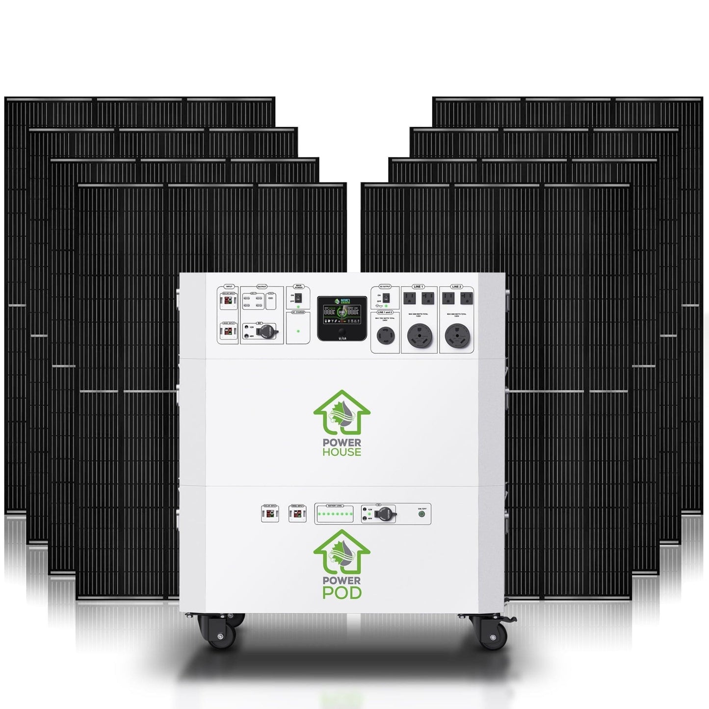 Natures Generator Powerhouse with Solar Panel