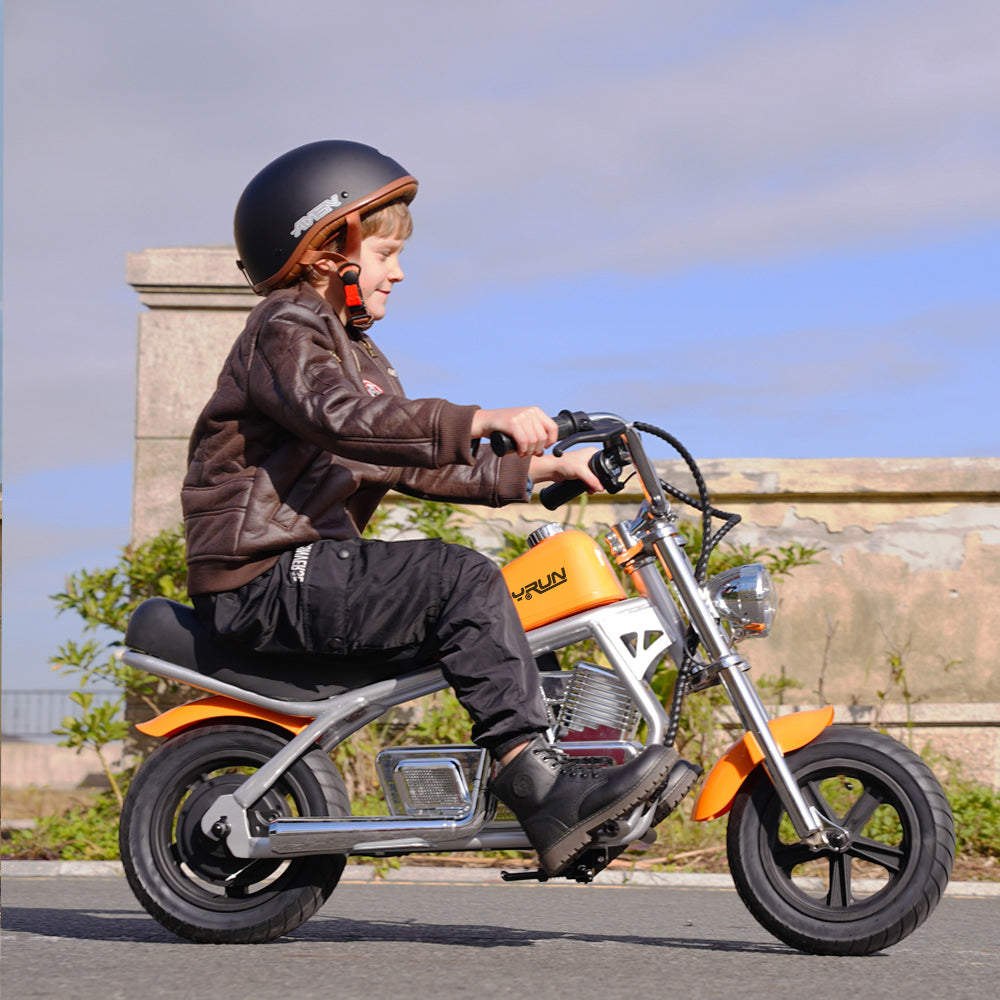 HappyRun Kids Electric Motorcycle