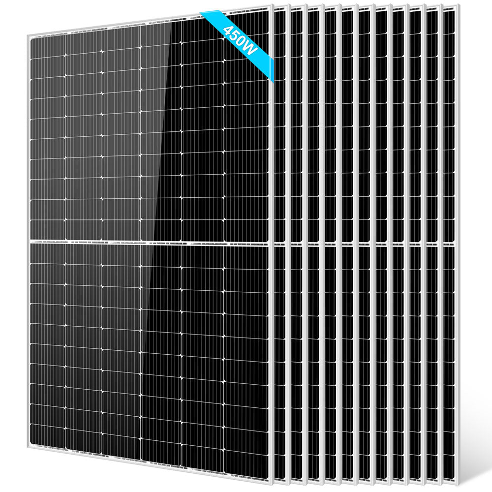SunGoldPower 450 Watt Monocrystalline PERC Solar Panel UL 61730 CEC Listed