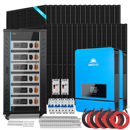 SunGoldPower Off Grid Solar Kit 20KW 48VDC 120V/240V SGR20K30E