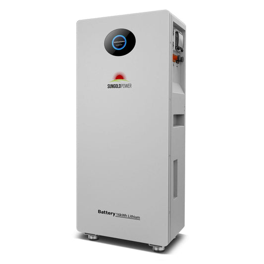SunGoldPower PowerMax 51.2V 314AH Outdoor Energy Storage Battery  UL1973 & UL9540A CEC Listed