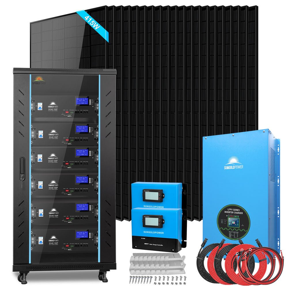 SunGoldPower OffGrid Solar Kit 15000W 48VDC SGR15K20E