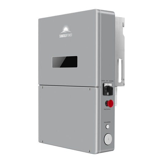 SunGoldPower High Voltage 11.4KW Hybrid Split Phase Inverter with APS Transmitter SG11.4KHB-HV