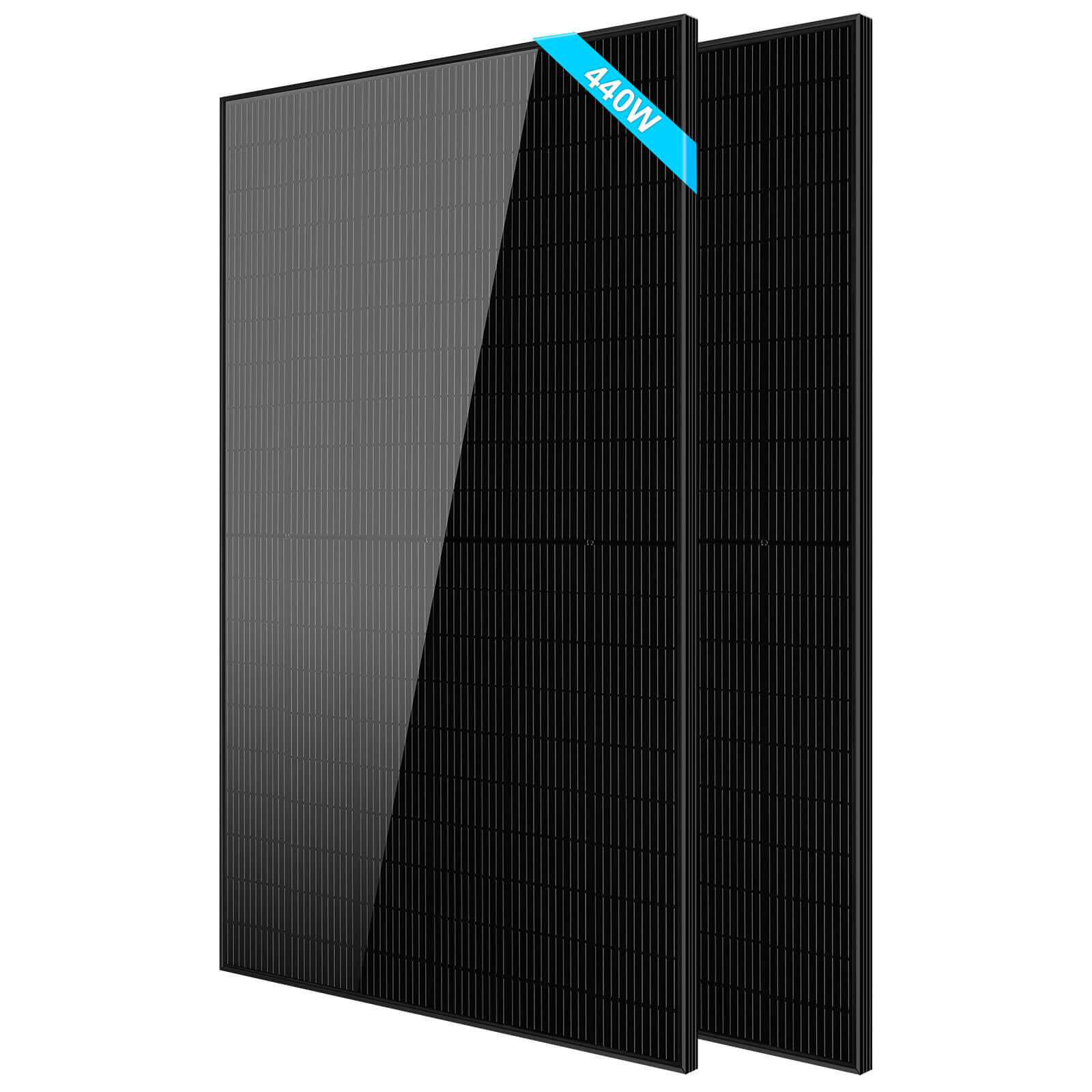 SunGoldPower 370W/ 415W/ 500W Mono Black PERC Solar Panel UL 61730 CEC Listed