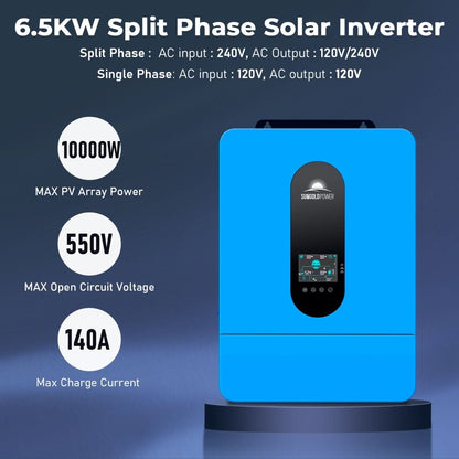 SunGoldPower Solar Charge Inverter 13000W 48V + Wifi Monitor