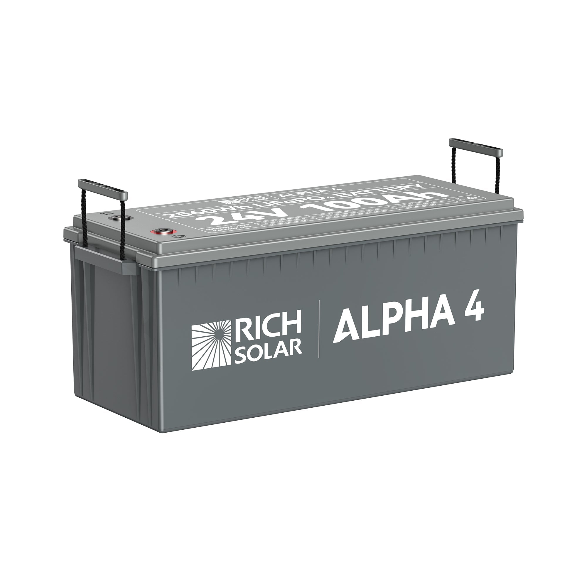 Rich Solar Alpha 4 24V 100Ah LiFePO4 Battery With Bluetooth And Self Heating