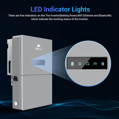 SunGoldPower Hybrid Inverter with APS Transmitter 11.4KW SG11.4KHBHV