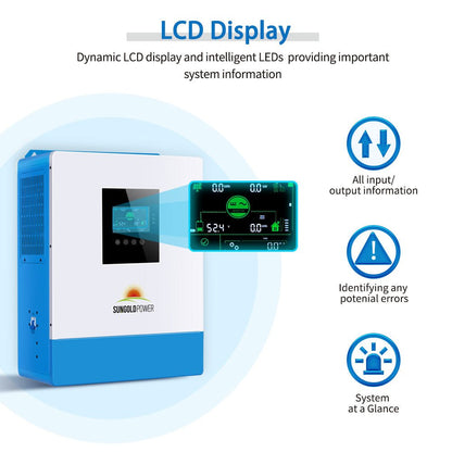 SunGoldPower Solar Charger Inverter 10000W 48V