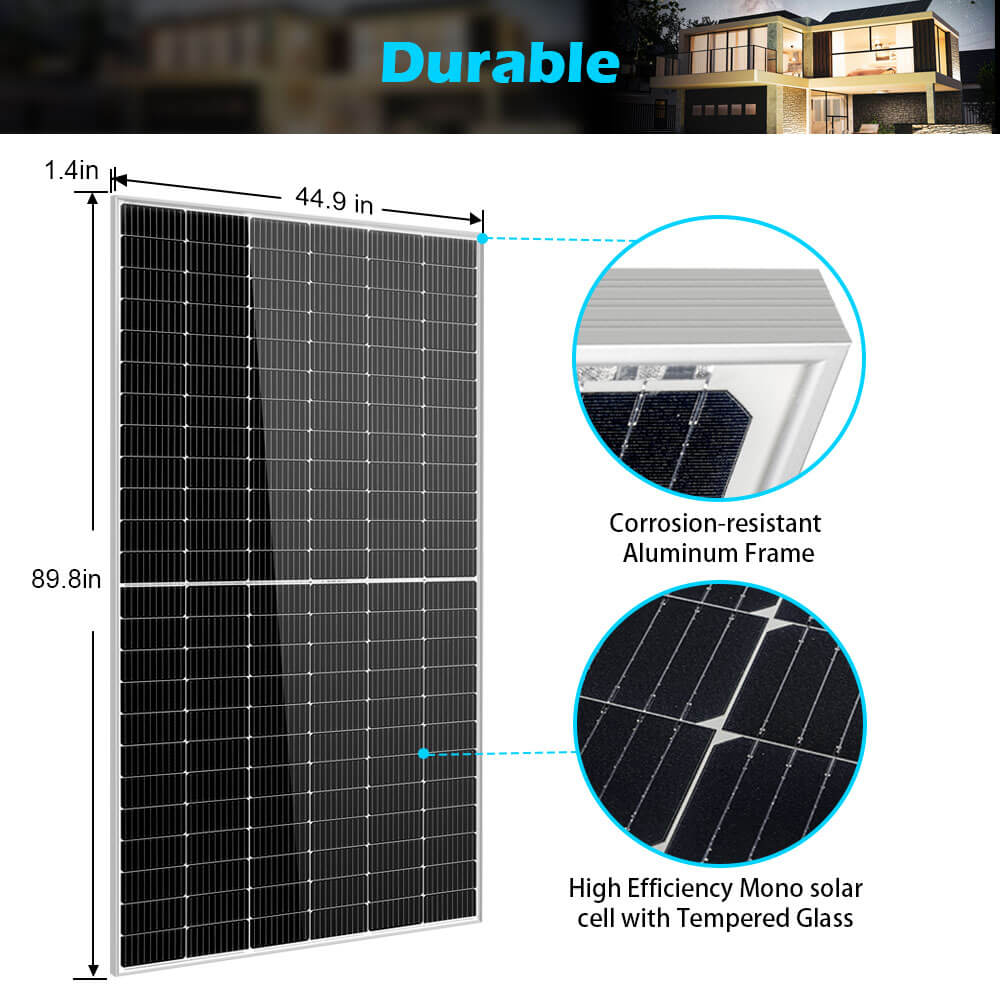 SunGoldPower 550W MONO PERC SOLAR PANEL FULL PALLET (32 PANELS) UL 61730 CEC Listed