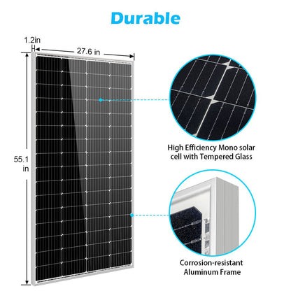SunGoldPower Monocrystalline Solar Panel 200 Watt
