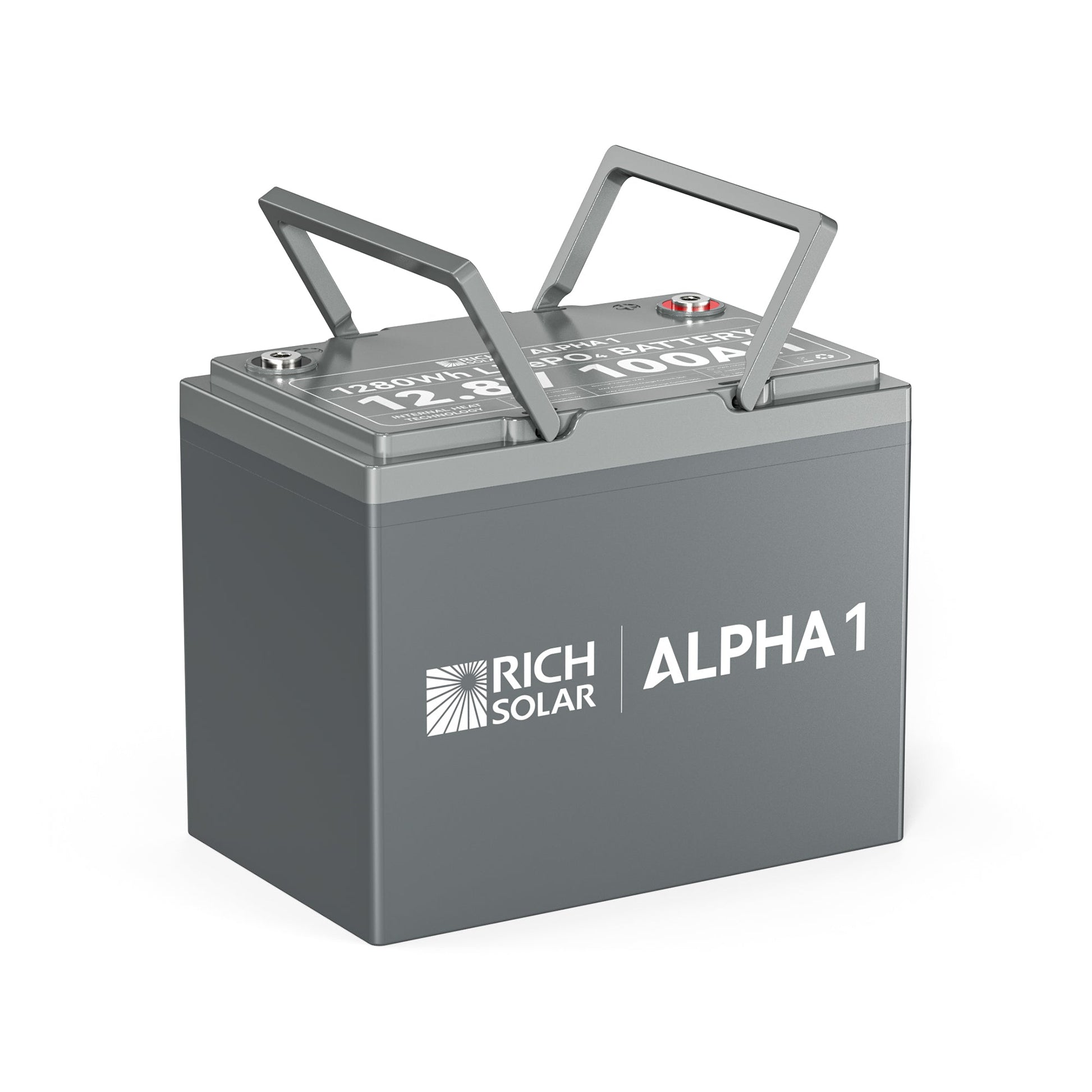 Rich Solar Alpha 1 LiFePO4 Battery 100Ah With Bluetooth And Internal Heater