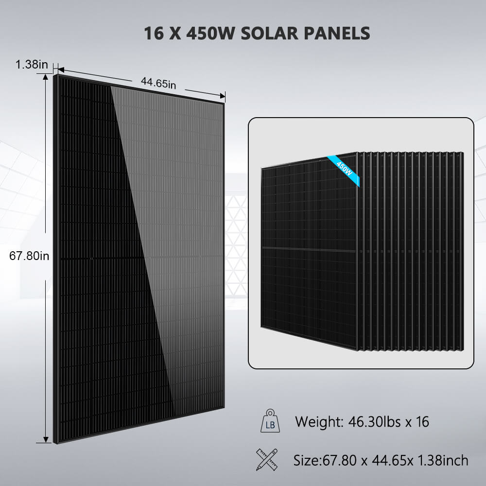 SunGoldPower Hybrid Solar Kit 11.4KW 48V SGH11N2E/SGH11N5E
