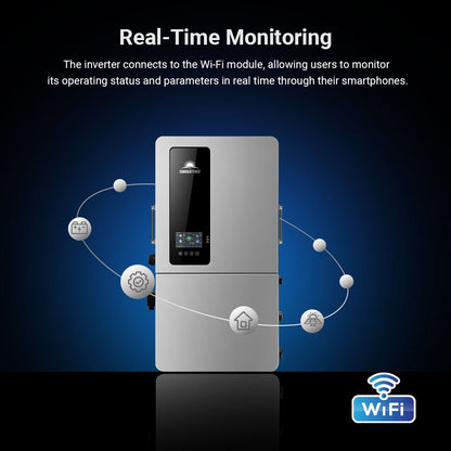 SunGoldPower Hybrid Solar Inverter Whole Home Backup 12KW 48V SGS12K18MAX