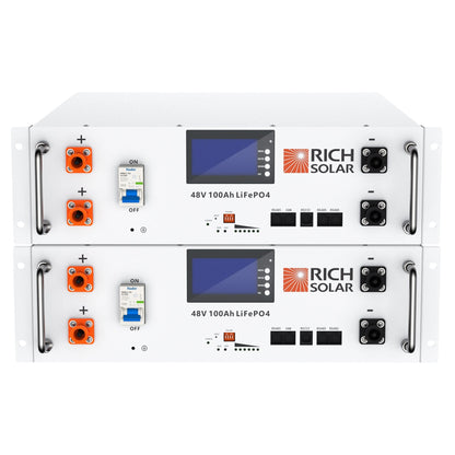Rich Solar Alpha 5 48V 100Ah LiFePO4 Battery With 7000 Life Cycles