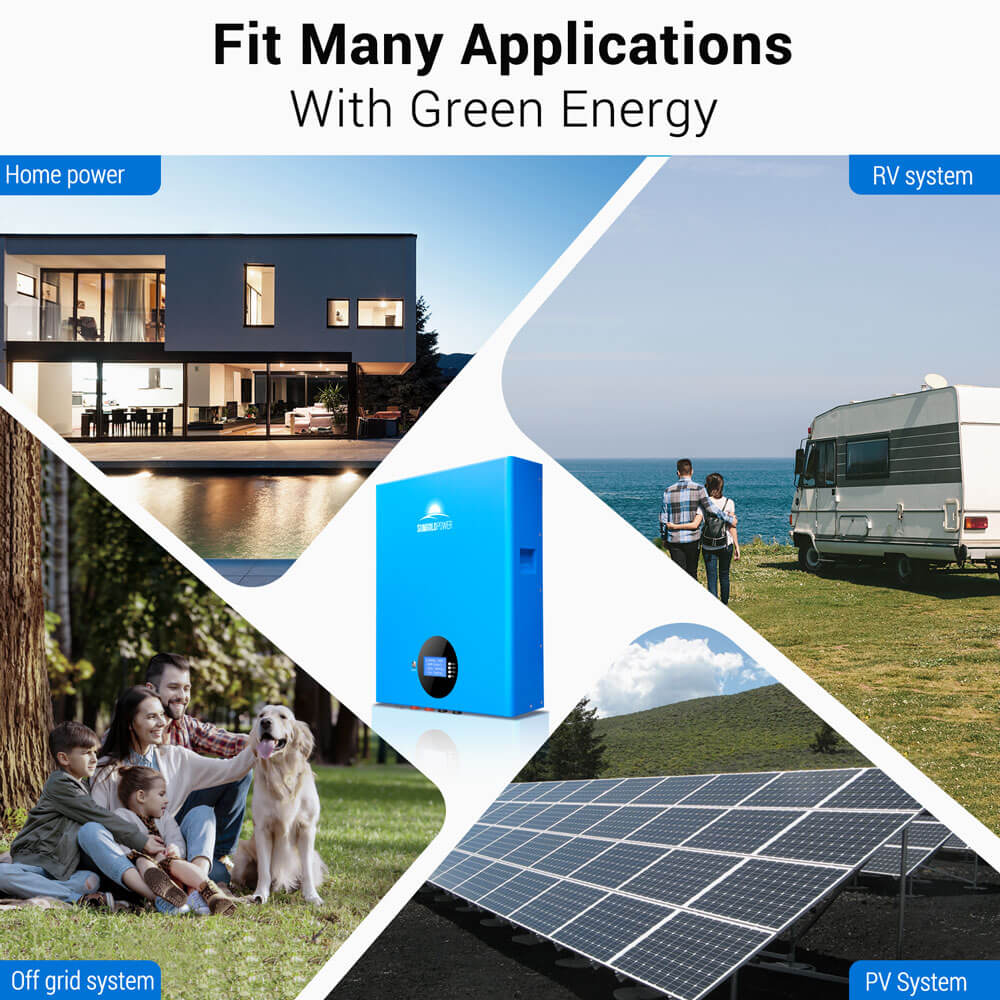 SunGoldPower Lithium Battery 5.12KWH SG48100M UL1973