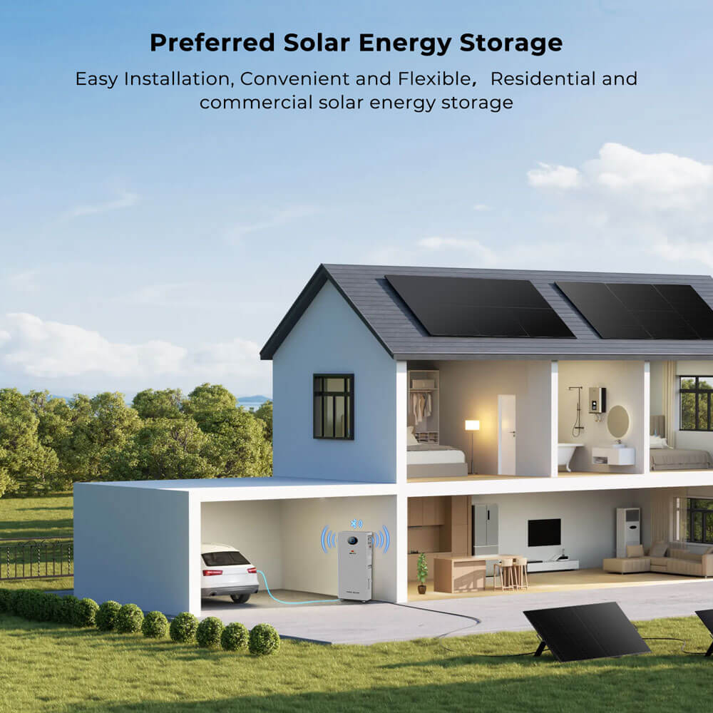 SunGoldPower PowerMax 51.2V 314AH Outdoor Energy Storage Battery UL1973 & UL9540A CEC Listed