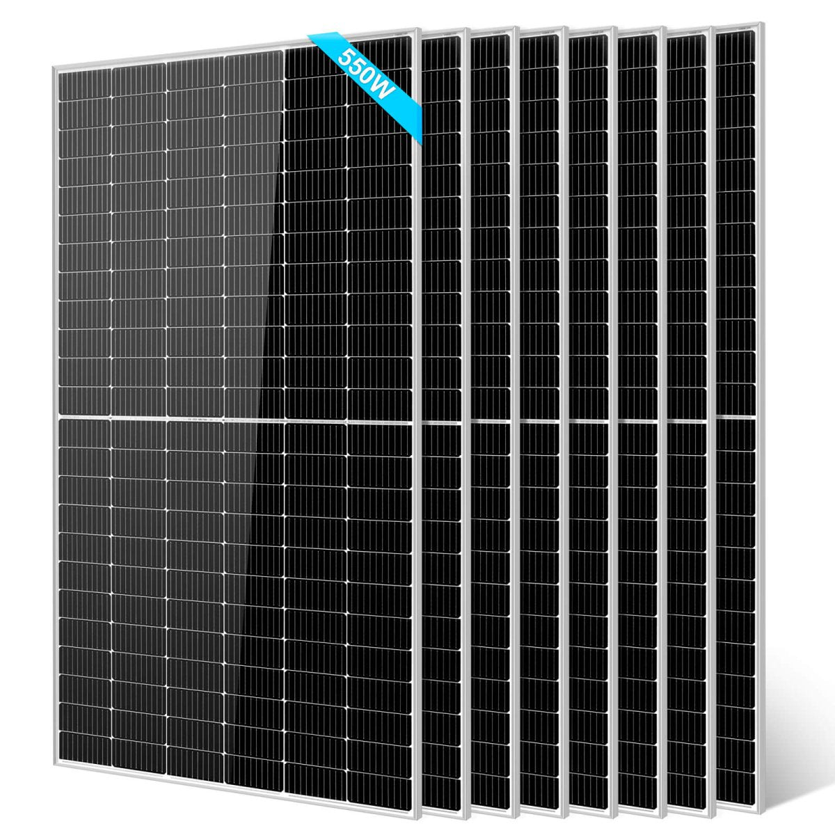 SunGoldPower 450/ 550 Watt Monocrystalline PERC Solar Panel UL 61730 CEC Listed