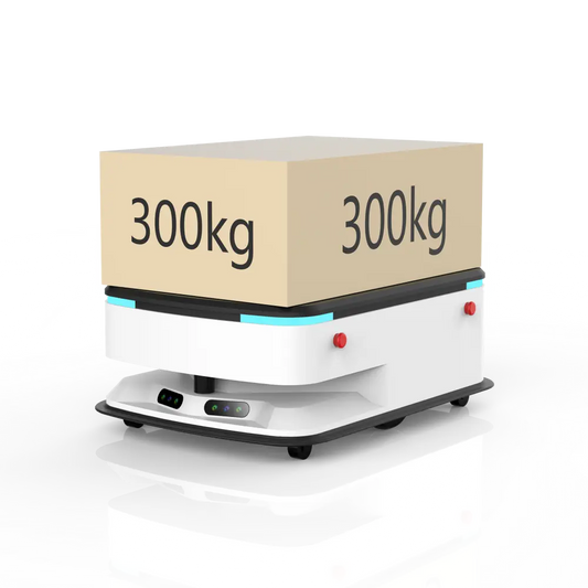 ATEAGO ROBOTIKS S6 ROS AI Robot Carrier 300 KG Payload AGV Logistics Chassis Transport Base Mobile Delivery