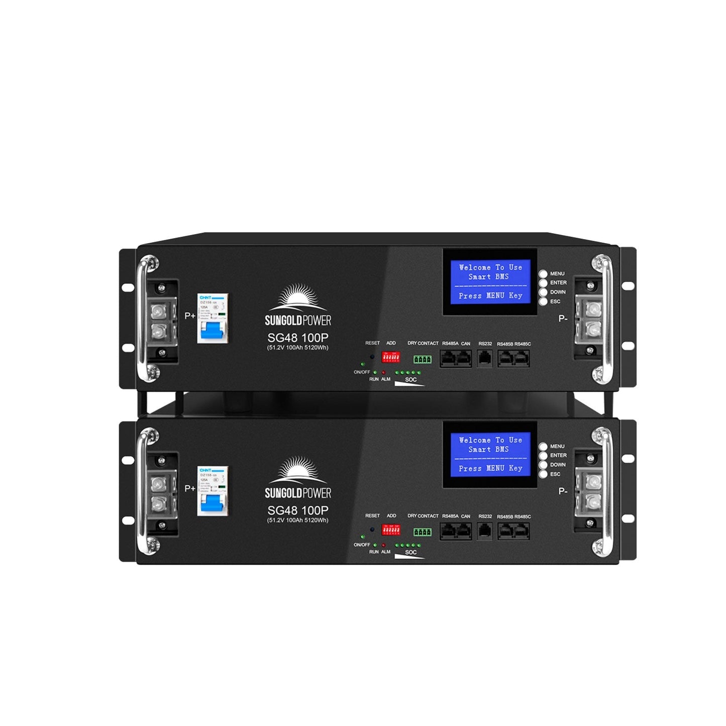 SunGoldPower Lithium Battery 48V 100AH SG48100P UL1973 UL9540A