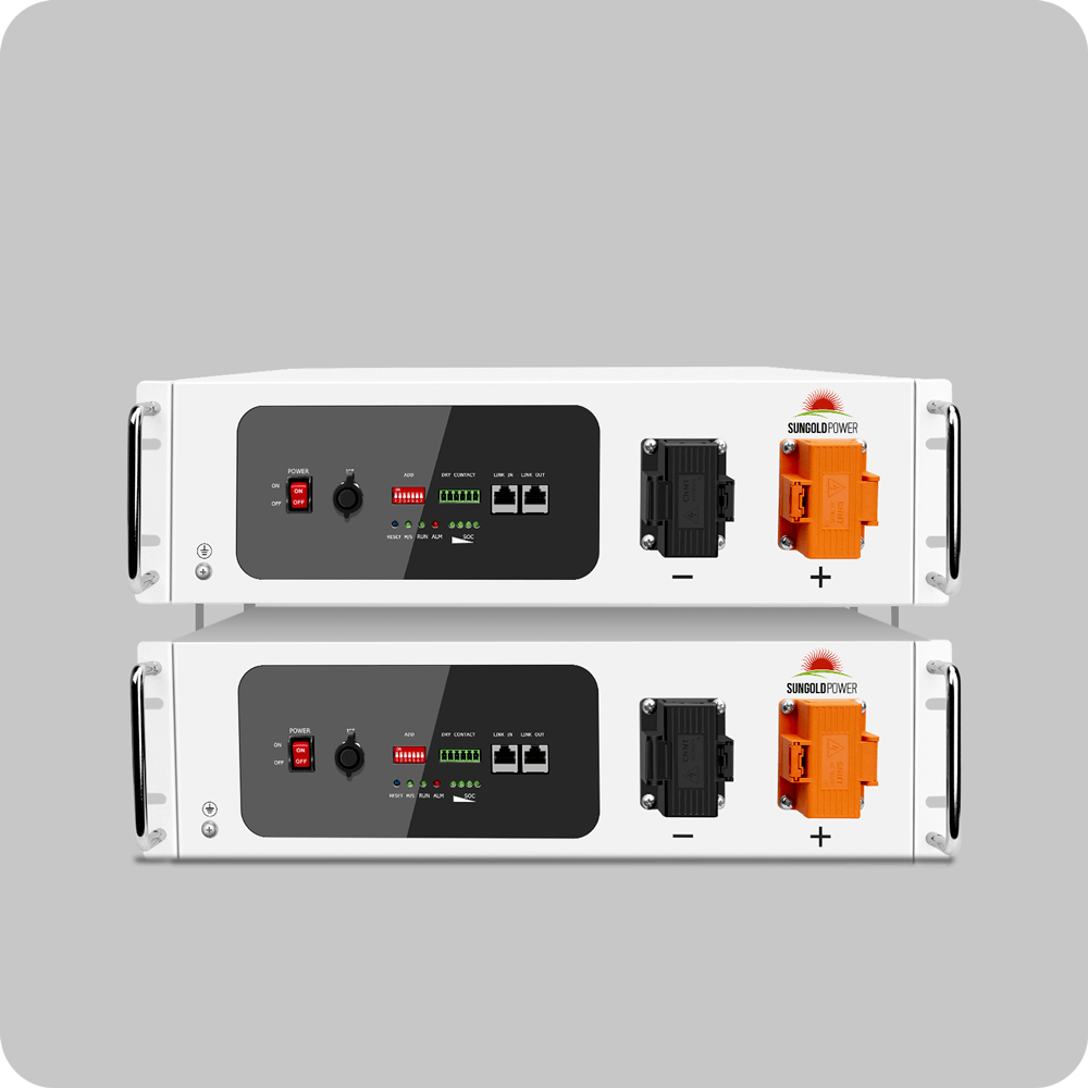 SunGoldPower 2X SGH48100T Server Rack 48V 100AH Lithium Battery Self-Heating