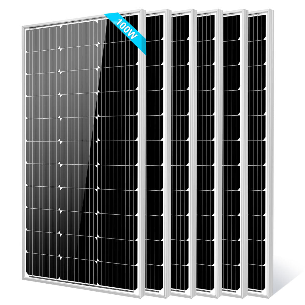 SunGoldPower 100 Watt Monocrystalline Solar Panel