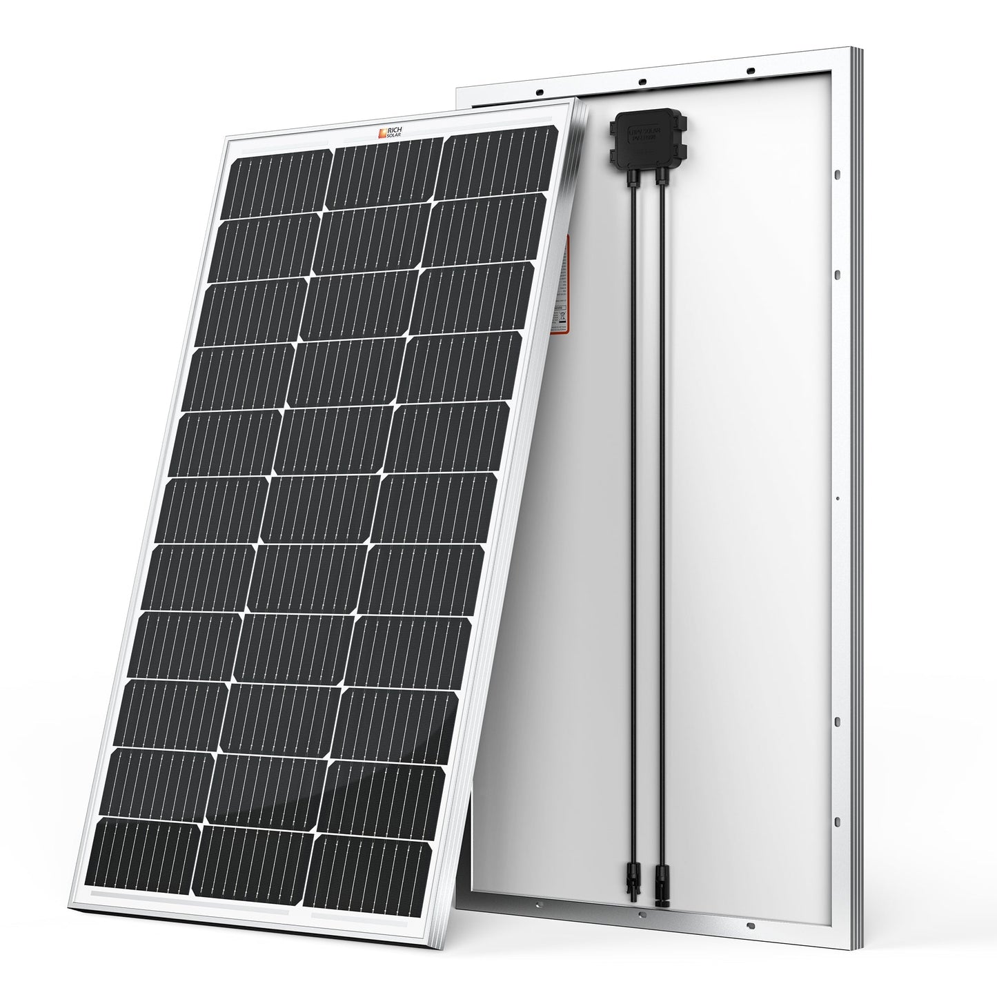 Rich Solar Renogy 100 Watt Solar Panel 2 Pack For Off Grid Power