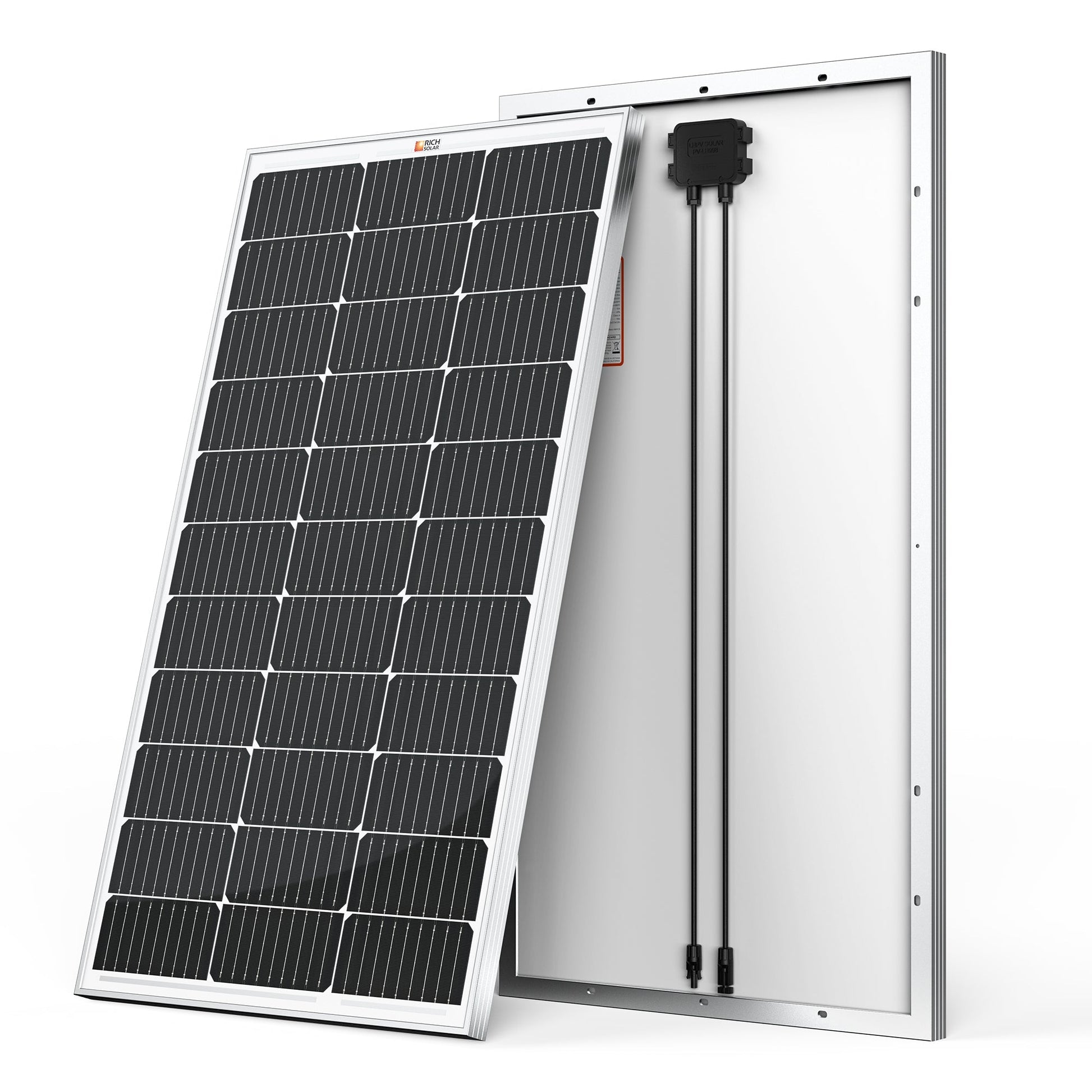 Rich Solar Renogy 100 Watt Solar Panel 2 Pack For Off Grid Power