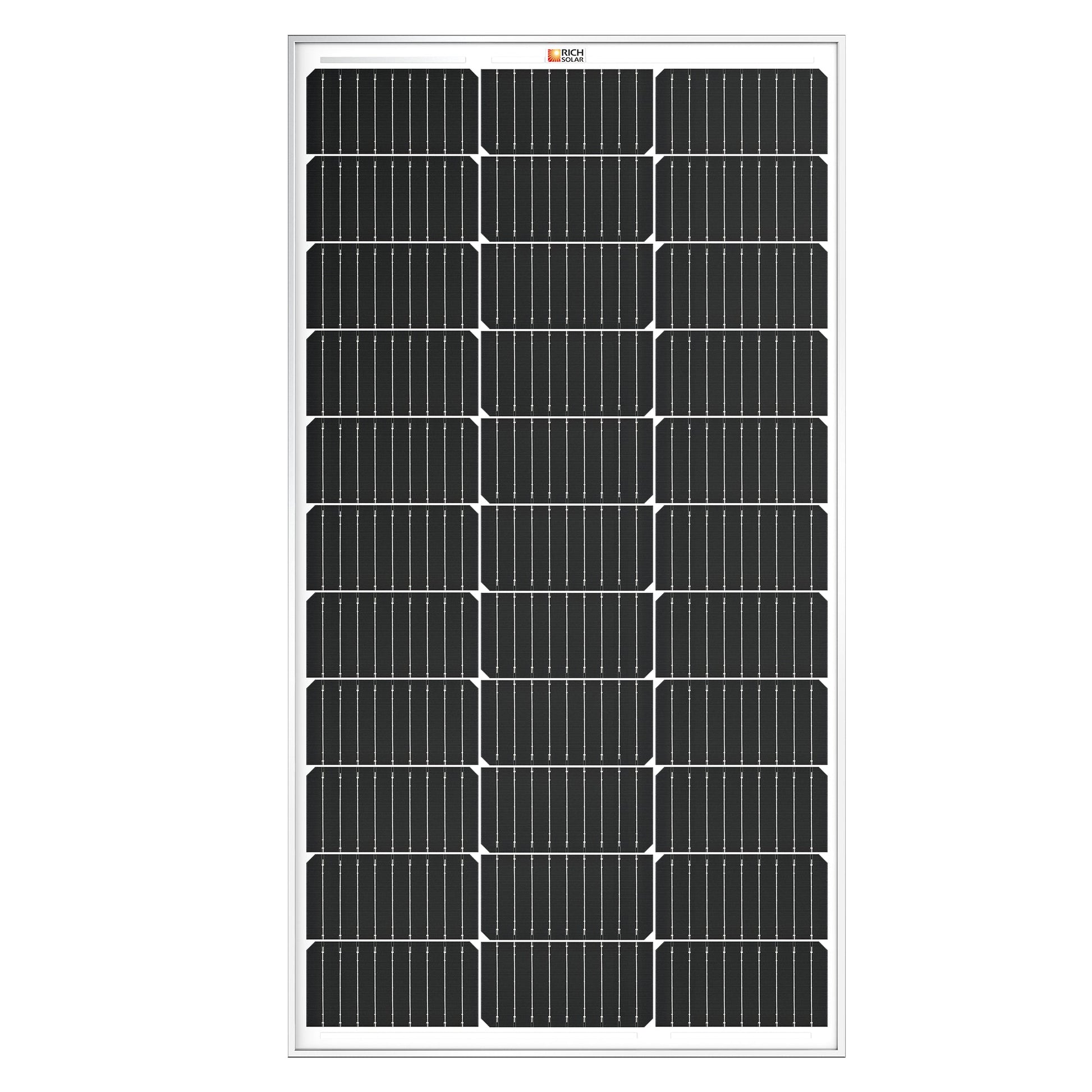 Rich Solar Renogy 100 Watt Solar Panel 2 Pack For Off Grid Power