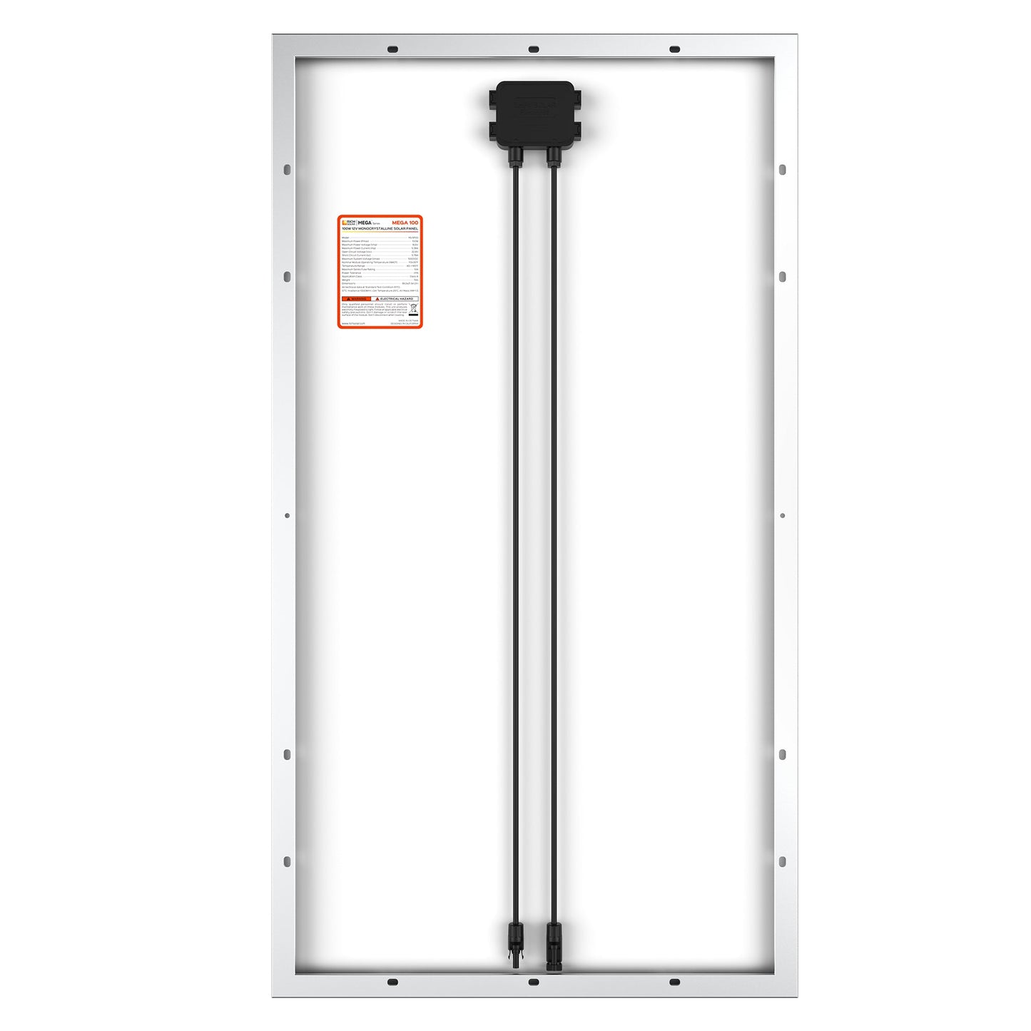 Rich Solar Renogy 100 Watt Solar Panel 2 Pack For Off Grid Power