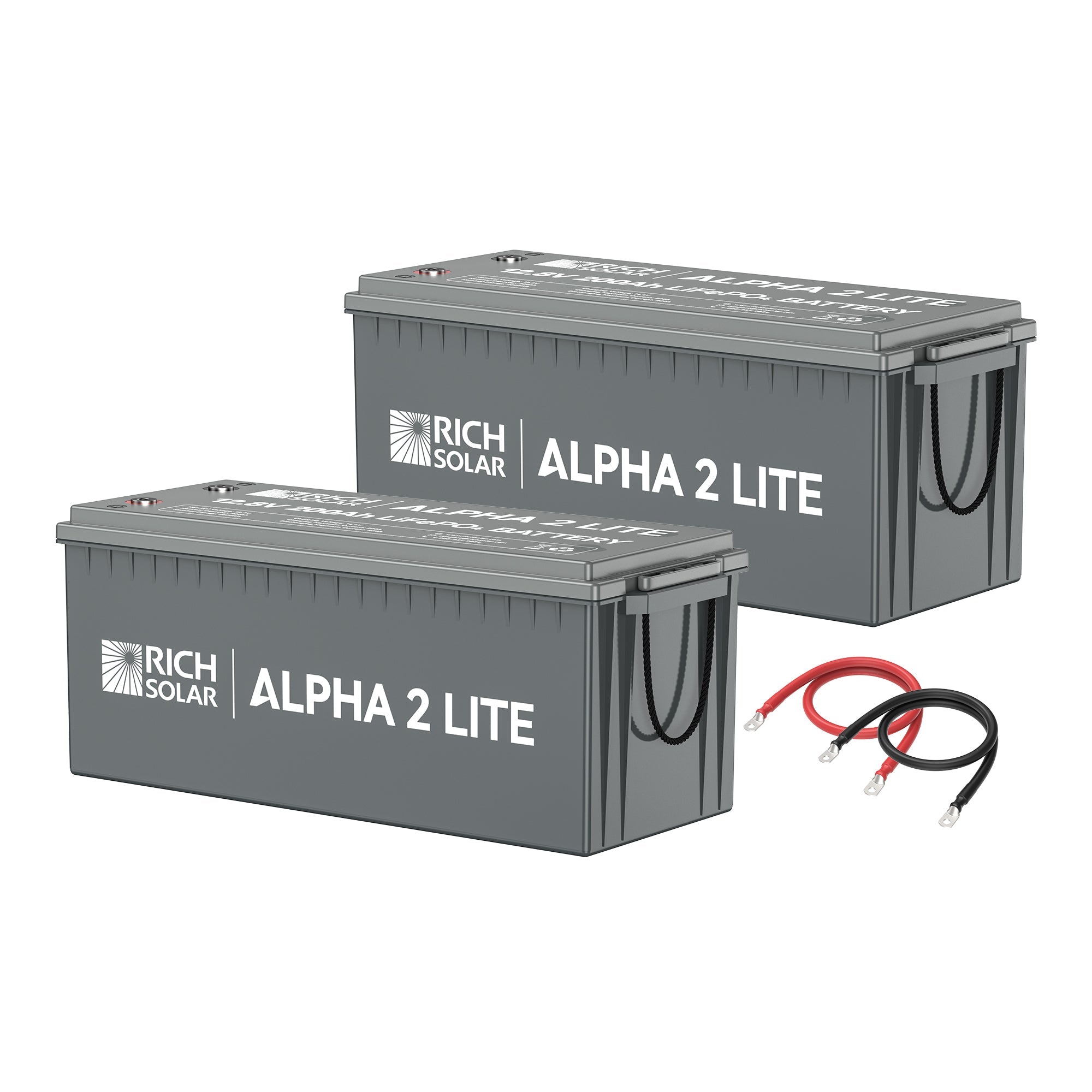 Rich Solar Alpha 400Ah LiFePO4 Battery Kit 5 12kWh Power For Off Grid RV