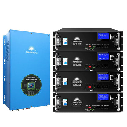 SunGoldPower Pure Sine Wave Inverter Charger 12000W 48V