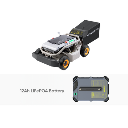 Mowrator Extended Power Bundle Lawn Mower + Extra Battery S1 4WD 18Ah + 12Ah