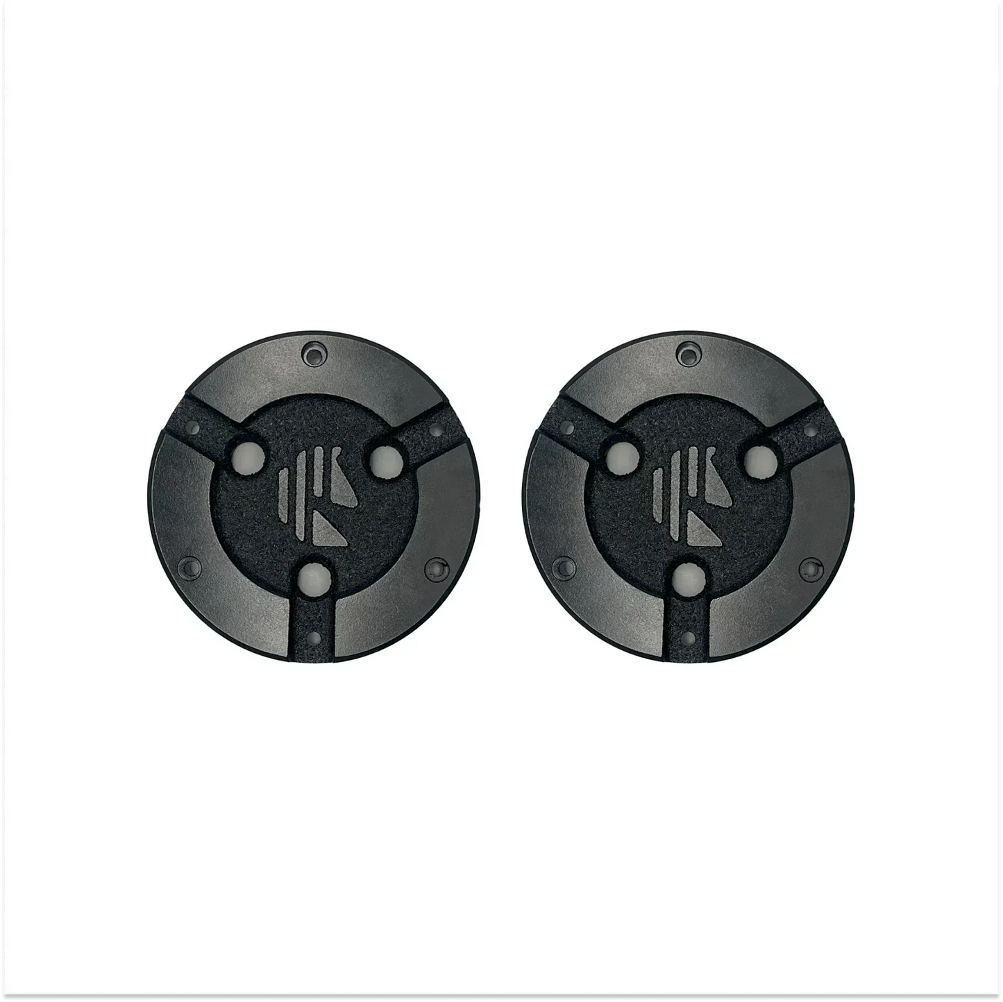 Mowrator Metal Hubcaps Pair