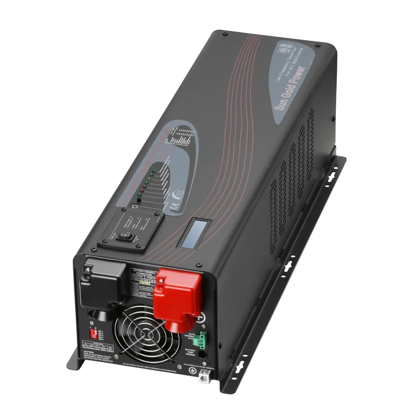SunGoldPower Pure Sine Wave Inverter With Charger 6000W DC 24V/48V