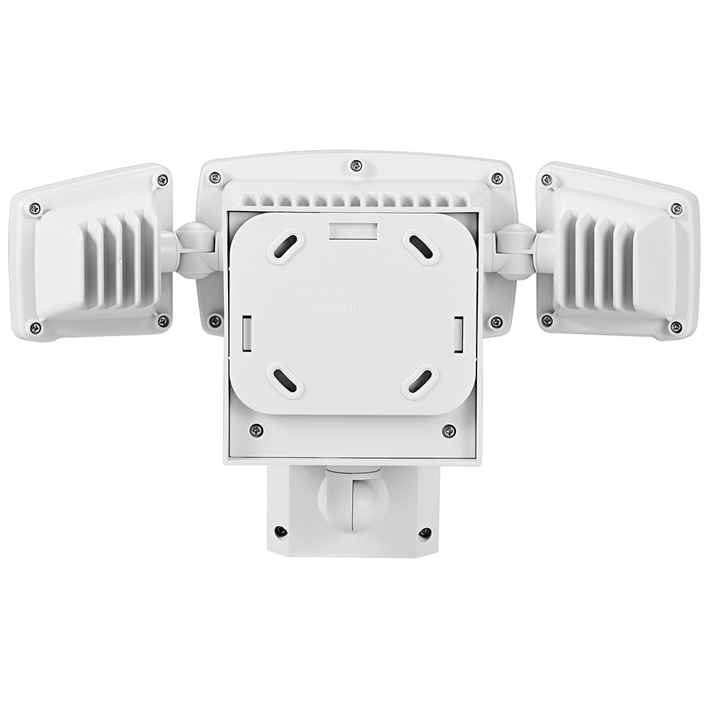 Rich Solar Squared Solar Security Light 1600 Lumens Motion Activated