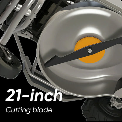 Mowrator Remote Control Lawn Mower 2WD for Flat Lawns