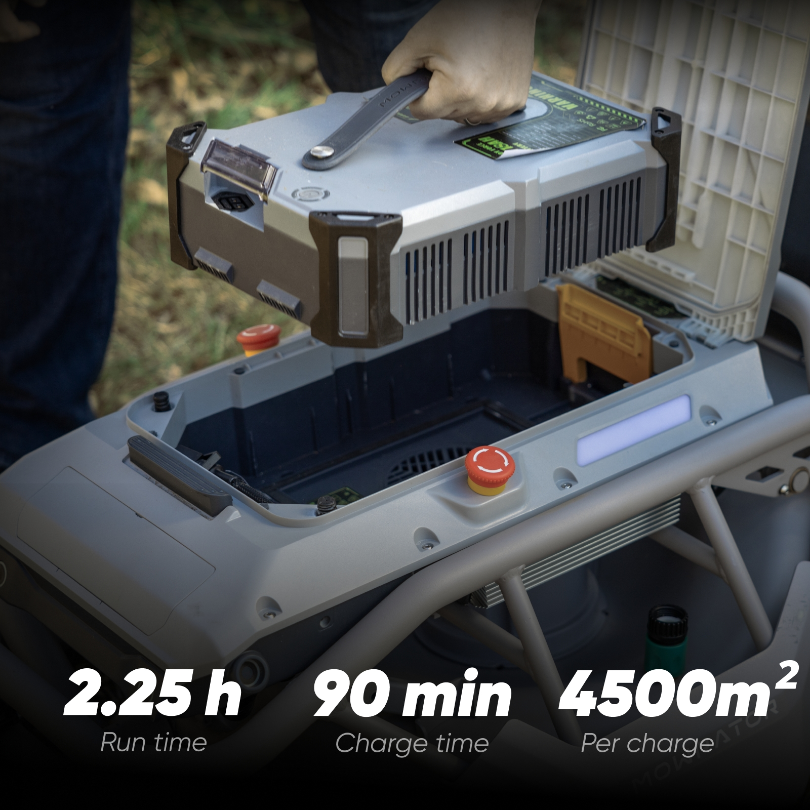 Mowrator IndoorMow Bundle: S1 4WD Lawn Mower+MOWFUN FPV