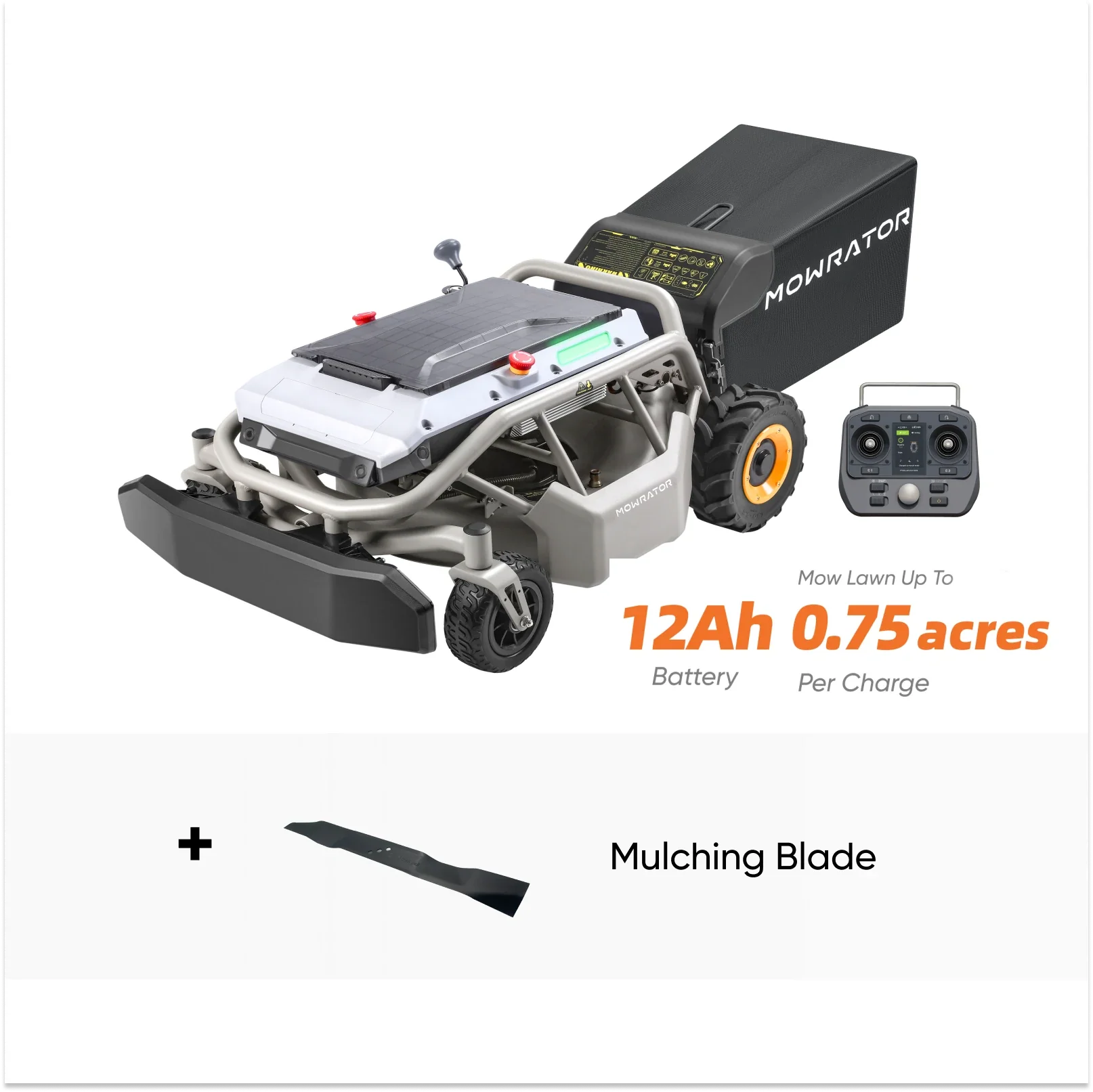 Mowrator S1 2WD Beast LeafVac Bundle: S1 2WD Lawn Mower+Mulching Blade