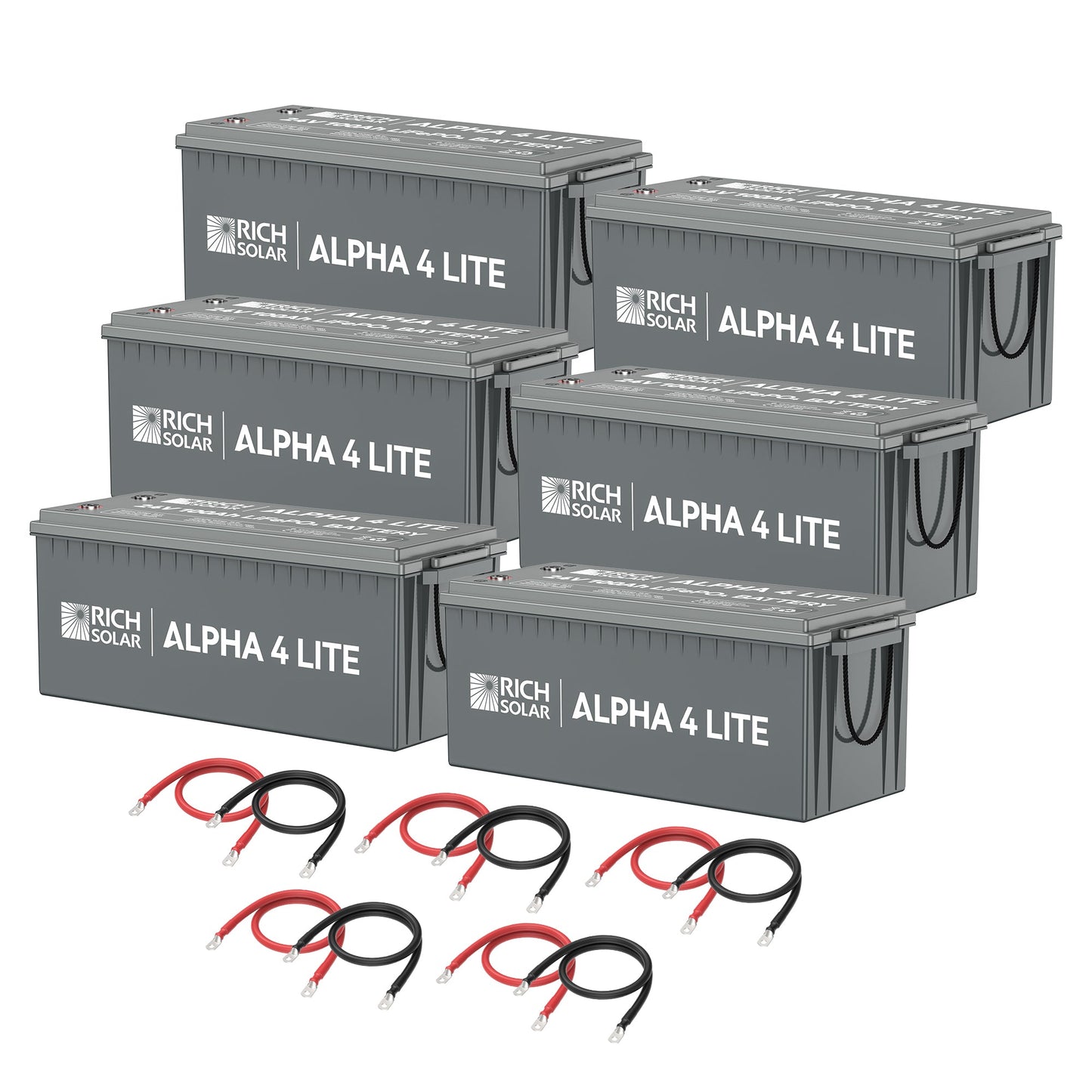 Rich Solar Power Queen 15.3kWh Lithium Battery Bank 600AH