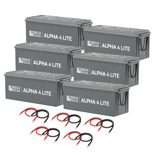 Rich Solar Power Queen 15.3kWh Lithium Battery Bank 600AH