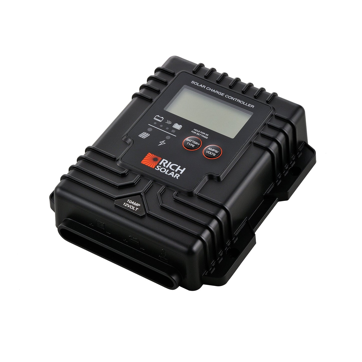 Rich Solar Bravo 10A Waterproof PWM Solar Controller For RVs And Boats